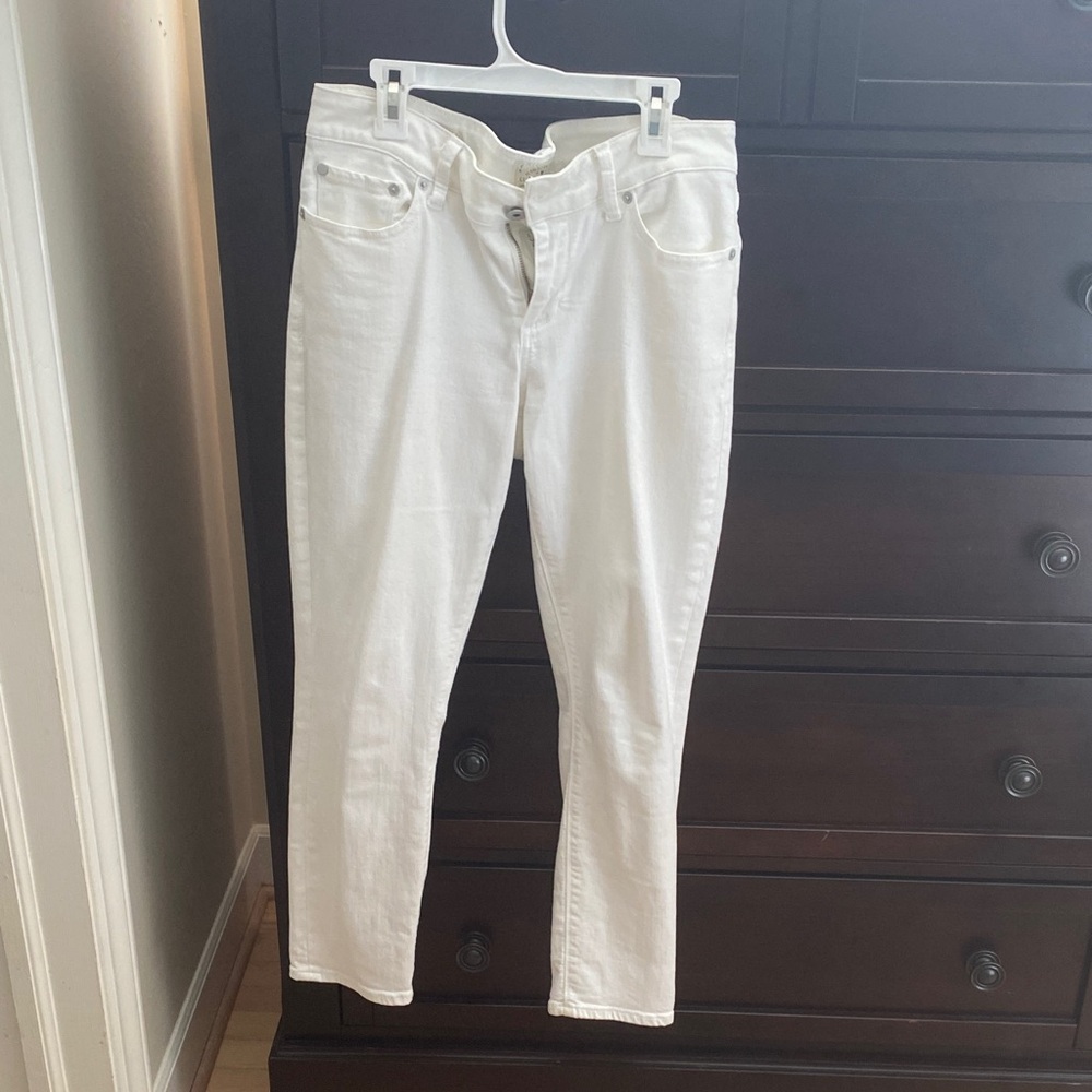 Lucky Brand Women’s White Skinny Jeans